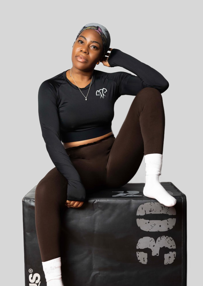 Long Sleeve Crop BLK Edition