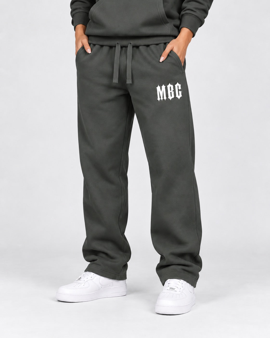 Statement Joggers - Slate