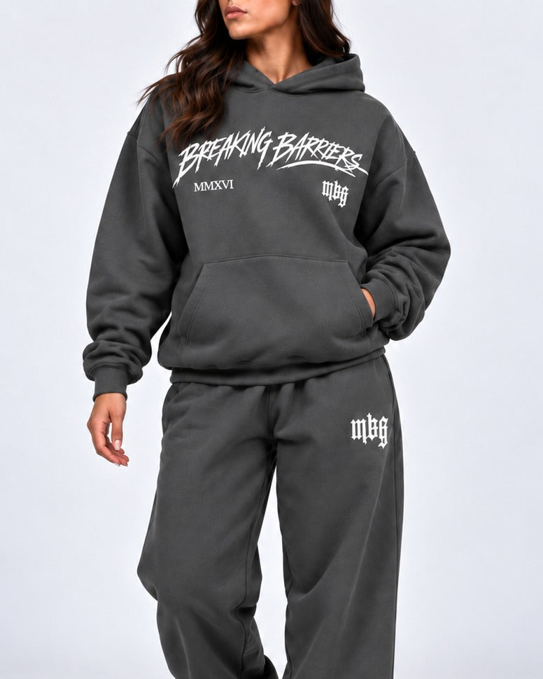 Barriers Hoodie - Ash