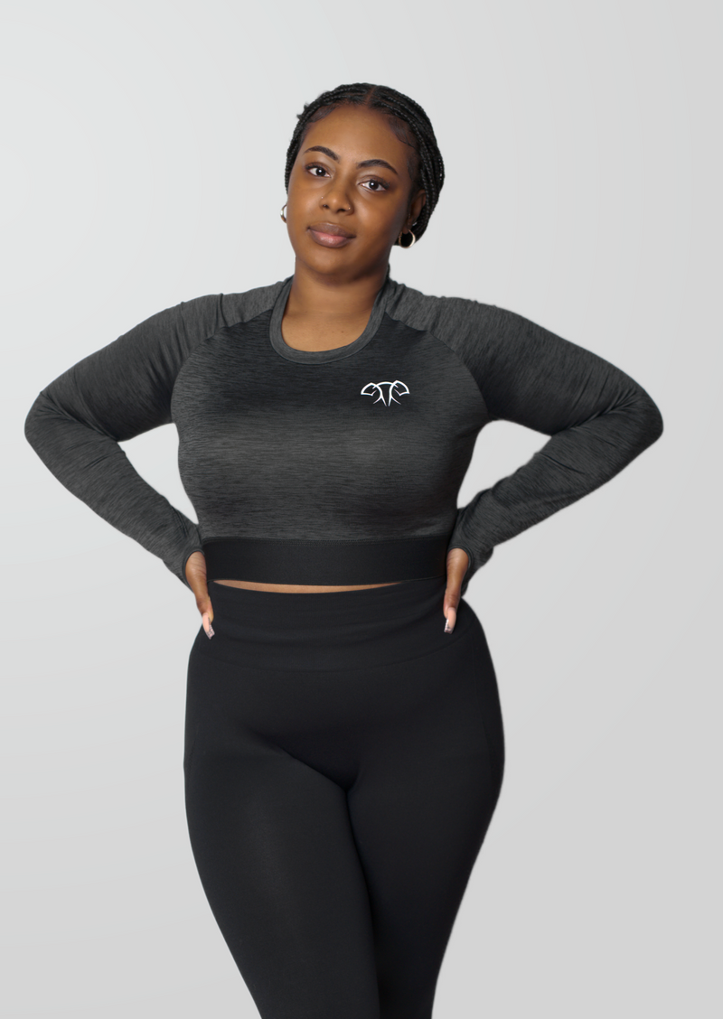 Long Sleeve MBG Crop