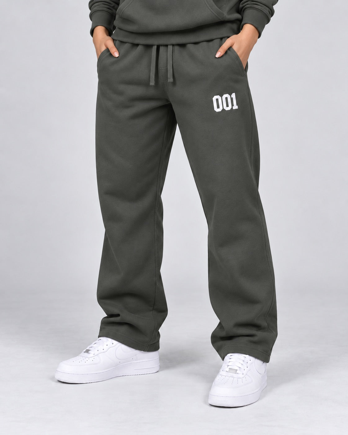 Drop Joggers - Contrast Grey