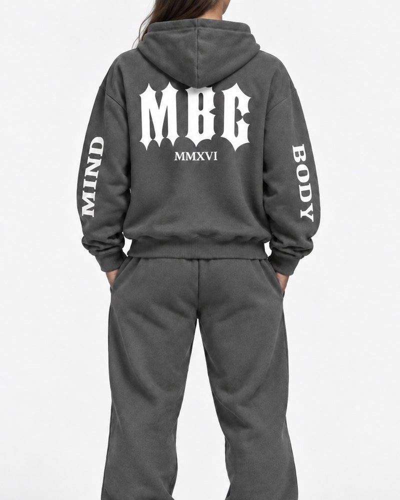 Statement Hoodie - Slate