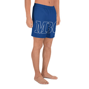 Bold Blue Athletic Long Shorts