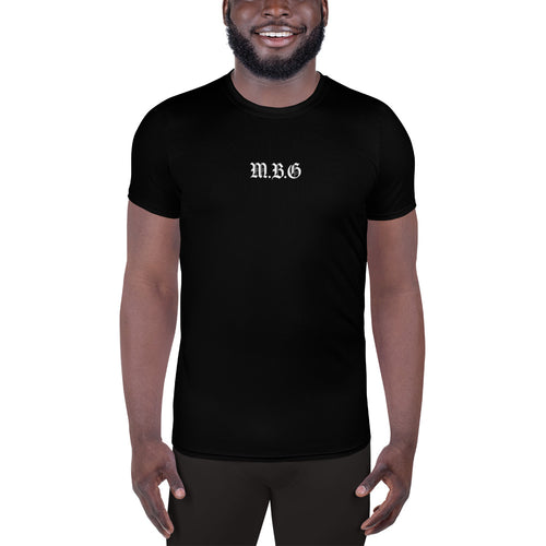 Build Dreams Black Athletic T-shirt